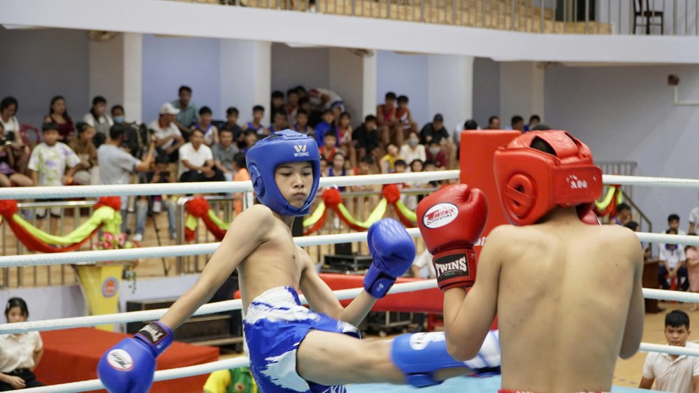 Kickboxing một trong những môn thể thao có sự phát triển mạnh về phong trào tại Gia Lai